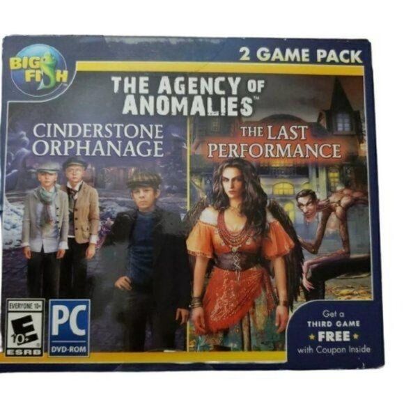 ♥4/$25 Sale PC Agency of Anomalies Cinderstone Orphanage & The Last Performance - Picture 1 of 6